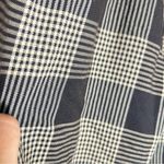 ZARA  Black & Brown Plaid Checkered Trouser Pants Size XS Photo 2