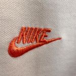 Nike  Womens Track Jacket Size S Athletic Taped Sleeve Full Zipper Y2K Streetwear Photo 7