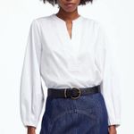 Madewell NWT  V Neck Long Sleeve Top Photo 1