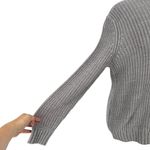 Bershka  Chunky Turtleneck Sweater Gray Size Medium Photo 6