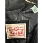 Levi's  Women's Black Corduroy Puffer Jacket - Size - Small Photo 5