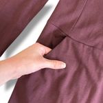 Talbots  Plum Sheath Dress Size 14‎ Long Sleeve Stretch Knit Classic Workwear Photo 6