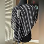 BCX Top with Black White Stripe Overlay NWT Photo 3