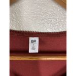 BP Small Lettuce Edge Long Sleeve Top Red Pomegranate NEW Photo 2