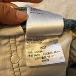 Levi's 501 Distressed High Rise Raw Hem Denim Shorts Photo 3