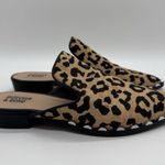 Bleecker and Bond Simone Leather Mule Flats Tan & Black Size 7M Photo 1