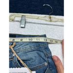 Indigo Rein  High Rise * Crop * Raw Hem * distressed jeans Sz 1 NWT ￼ Photo 6