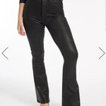 Splendid  Super Bootcut High-Rise Coated Black Jeans Photo 0