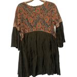 Lace babydoll dress. Pink and green size L Size L Photo 1