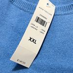 Ann Taylor NWT  100% Cashmere Sweater Vest Blue Soft Top Womens‎ Size XXL Photo 2