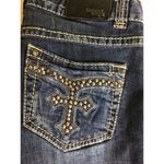 Rock & Roll Cowgirl Women Jeans Sz.29x34 Blue Bling Pocket Cowgirl Rodeo Western Photo 8
