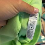 Nike Swoosh High Waisted Lime Green Leggings Photo 5