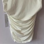 Live in the Moment Cream blouse stretchy slouchy cowl neck top women’s size small Photo 1