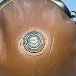 Capezio  Vintage KISS Lock Faux Leather Crossbody Bag Photo 1