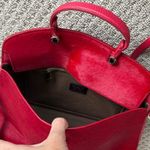 Furla Italian leather Red Handbag Photo 5