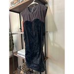 RTA Isabella Bodycon Faux Leather Vinyl Mini Dress in Vinyl Womens Size Large Black Photo 6