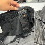 Old Navy Super Skinny Jeans Womens 14 Black High Rise Slim Pockets Frayed Hem Photo 11