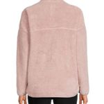 Time And Tru  Women's Faux Shearling Quarter Zip Pullover Top Photo 2