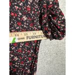 Lucky Brand Vintage Small Dress Floral Y2K Grunge Vneck Short Sleeve Boho Sun Photo 9