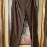 Arden B  viscose straight pants brown size 4 DR Photo 2