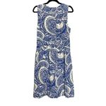 Reiss  Frannie Paisley blue pattern sleeveless dress US 10 Photo 1