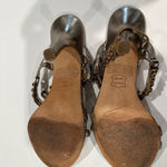 Veronica M Women's Veronica Pewter Sandals Heels Limited Edition - Size‎ 8. Photo 5