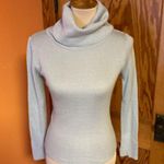 Vintage 70s sexy Gray turtleneck sweater Photo 3