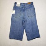 Austin Landing Shorts Womens Size 7 Blue High Rise Loose Fit Denim Jorts Bermuda Photo 7