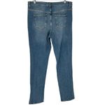 ZARA NEW/NWT The Skinny Split Ankle High Waist Medium Wash Jeans Size 14 Photo 6