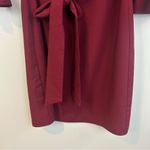 Lulus NWT Last Love Song Burgundy Tie Waist Long Bell Sleeve Mini Dress Size XS Photo 12