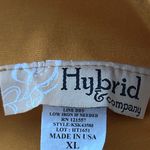 Hybrid & Company Size XL Basic Versatile Skirt Stretchy Flared Mini Skater Skirt Orange Photo 3