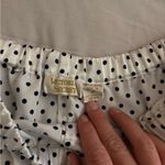 Victoria's Secret Black and White Polka Dot Shorts Photo 1