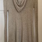 Urban Outfitters  Tan Fitted Ribbed Long Sleeve Hoodie Photo 1