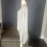 Women’s 2 Piece Set Gray Beaded Top & Matching Sheer Beaded Jacket Size 12 Photo 6