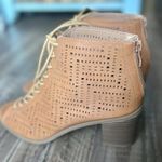 Dream Paris Dream Pairs Women’s Lace-Up Brown Woven Heeled Sandals - Brand New! Size 9.5 Photo 7