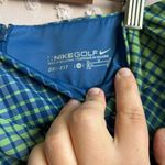 Nike Women’s Dri-Fit Golf Skort Plaid Sz 10 Green Blue Photo 3