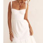 House Of CB  Elia Floral Stretch Cotton Blend Corset Sundress Size Small Photo 3