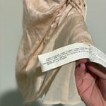 ZARA  Satin Effect Wrap Dress Mini Beige Pink‎ size small Photo 8