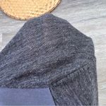 COS  gray mixed media blouse wool‎ Photo 7