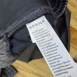 Spanx  Faux Leather Jogger Pants Womens Medium Black Pull On Elastic Vegan 28" Photo 8