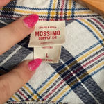 Mossimo Supply Co  Plaid Long Sleep Button Down Size Large Juniors Photo 4