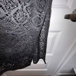 Club Z Collection  Low Front Short Sleeve Maxi Coverup Dress Size 3X Photo 7