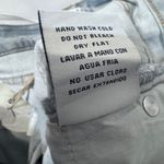 easel  Denim Distressed Frayed Edge Shorts animal print stars size medium, NWT Photo 14