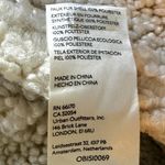 Free People  Western Bohemian Vegan Suede Exchange Shearling Jacket Coat XL Photo 10