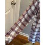 Jachs Girlfriend Tartan Plaid Flannel Shirt Women Med Button Up Outdoors Casual Photo 9