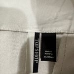 Topshop Asymmetrical Gold Mini Strapless Top Photo 5