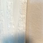 Rebecca Vallance Davina Dress Bridal Sequin Plunge Neck Bow Back Ivory Size 8 White Photo 10