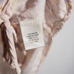 Source Unknown Coquette Milkmaid Crop Top Ruched V Neck Pastel‎ Pink Ditsy Floral Flirty Sz S Photo 4