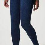 Spanx Ankle Jean-Ish Leggings Jeggings High-Rise Twilight Rinse Blue Size L Photo 0