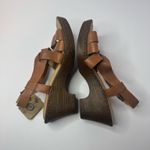 Born Shoes Born Tan Leather Strappy Sandals Size 9M Photo 4